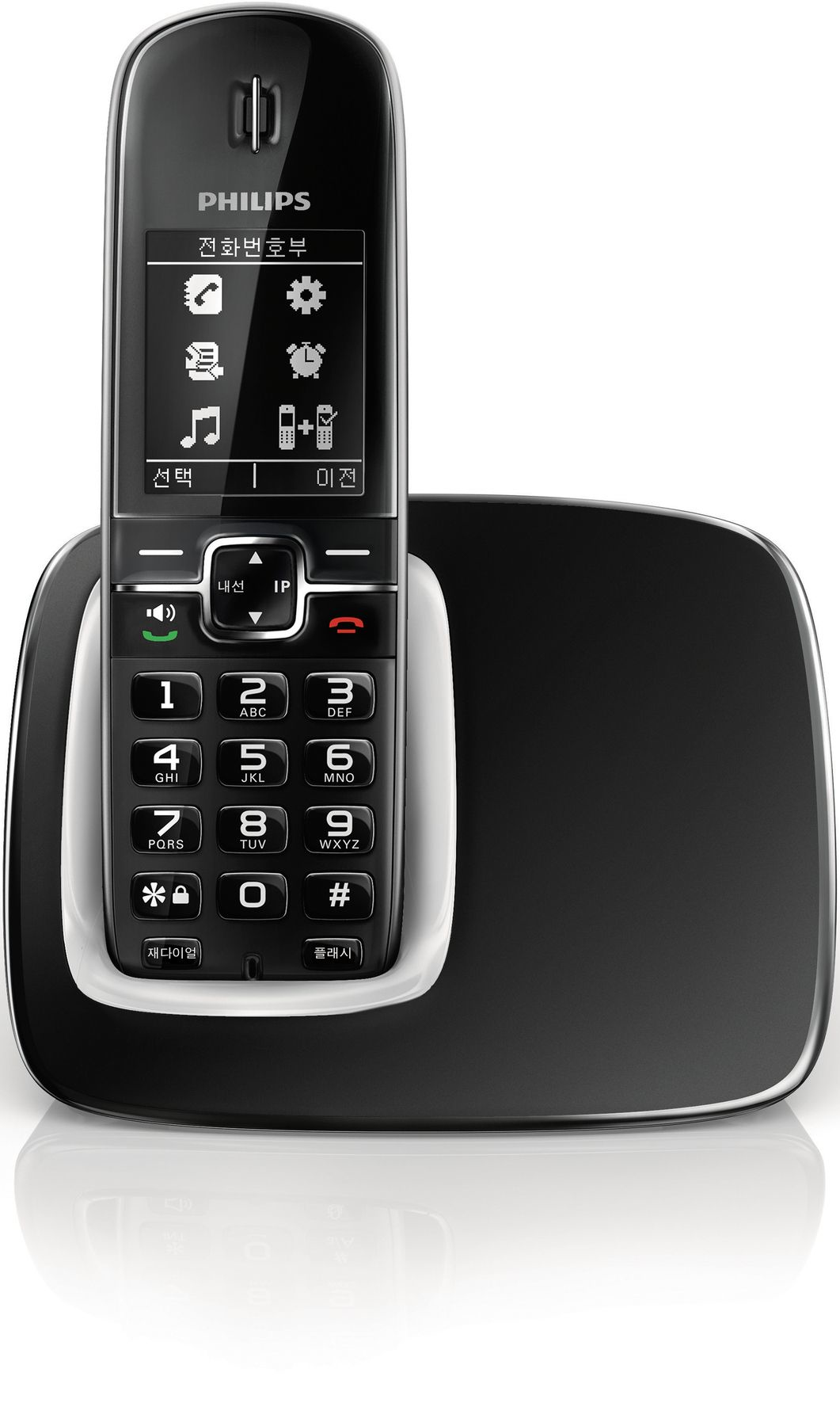 Philips Perfect sound DCTG4901B/KR telephone Caller ID Black, White – image 2