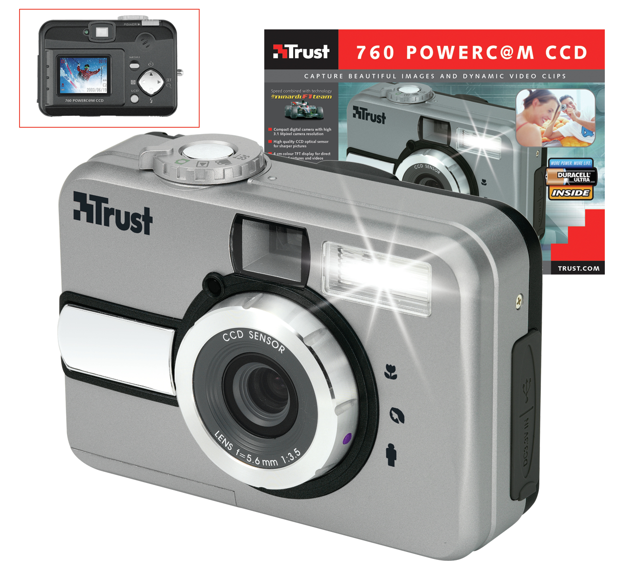 Trust 760 POWERC@M CCD