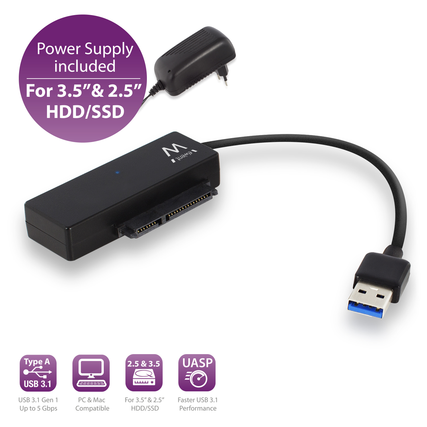 Ewent EW7018 interface cards/adapter SATA – image 6