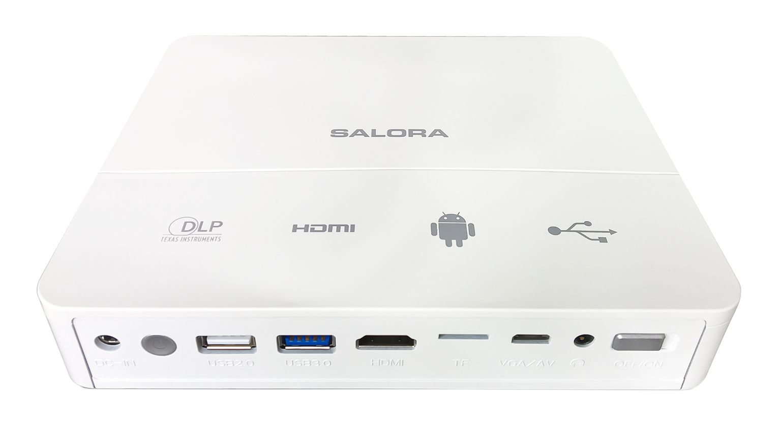 Salora DBS350 data projector Short throw projector 1600 ANSI lumens DLP WXGA (1280x800) 3D White – image 6