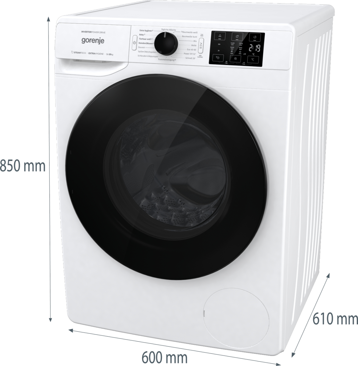 Gorenje W2NEI14APS washing machine Front-load – image 9