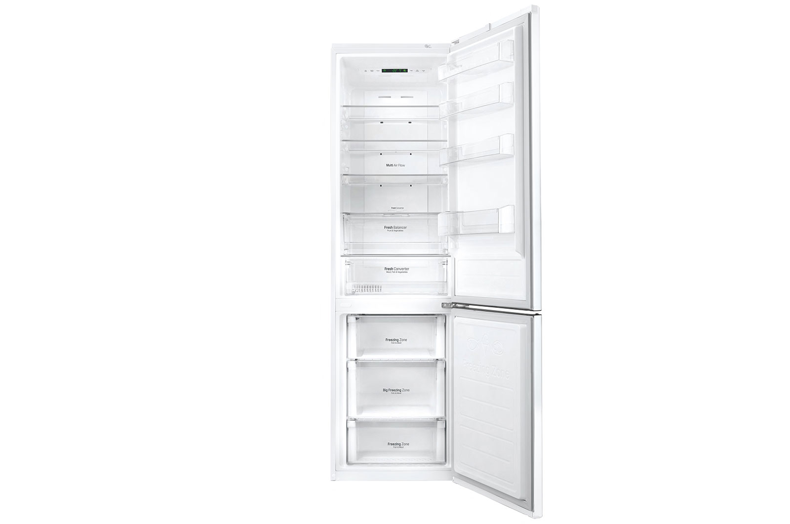 LG GBB60SWPFS fridge-freezer Freestanding – image 9