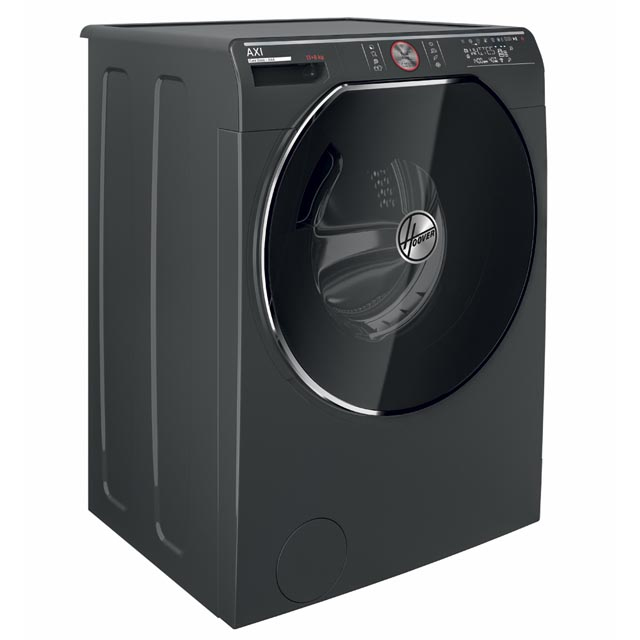 Hoover AWDPD4138LHR/1-S+GA00210-IT washer dryer Freestanding Front-load Black – image 3