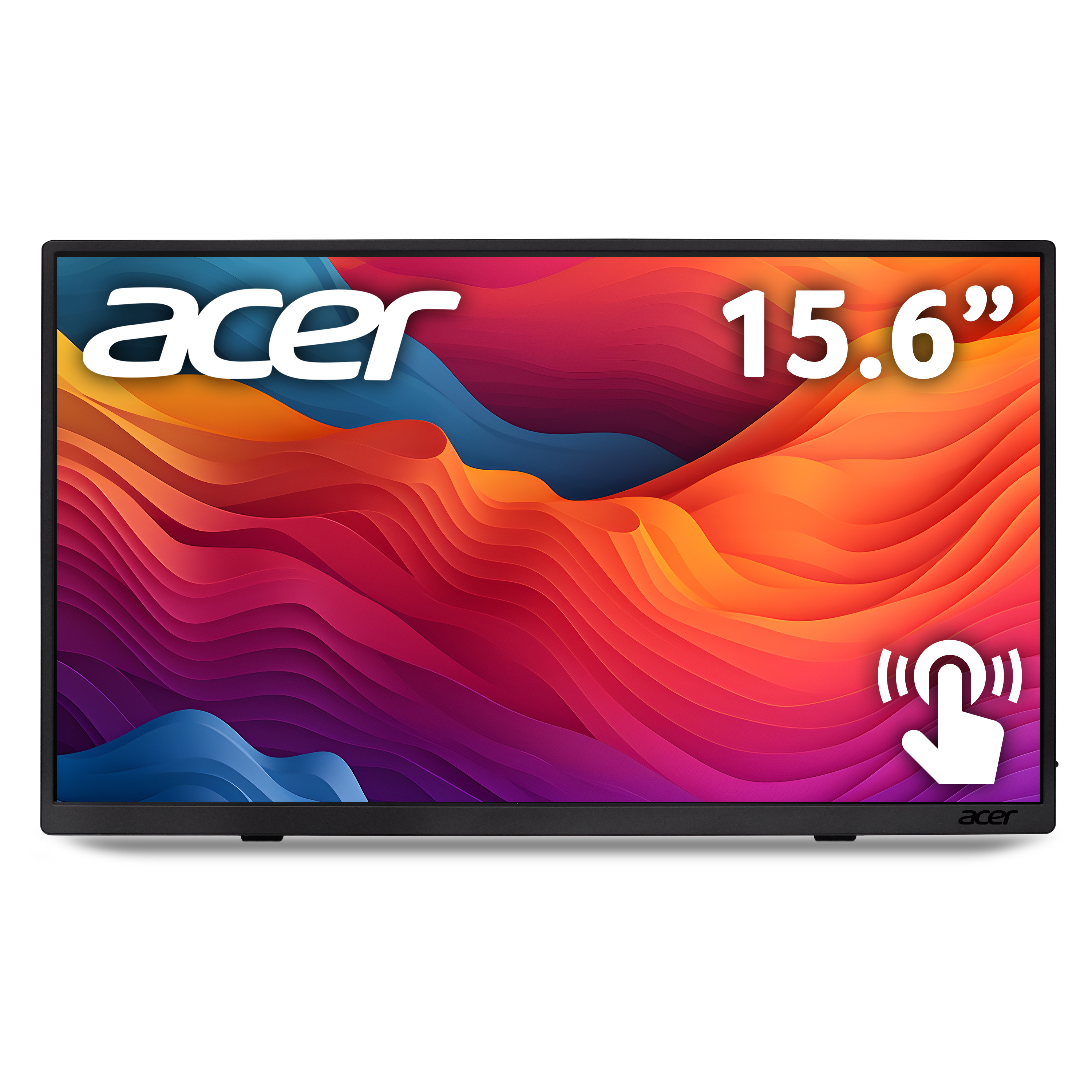 Acer PM161QT portable monitor - 15.6" Full HD (1920x1080) IPS 60Hz 6ms AdaptiveSync black