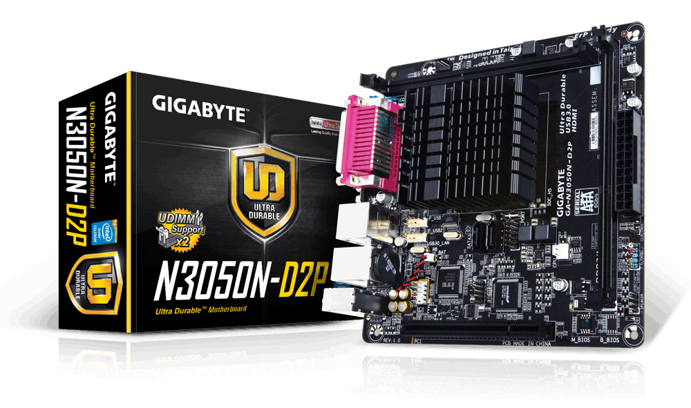 GIGABYTE GA-N3050N-D2P (rev. 1.0) – image 1