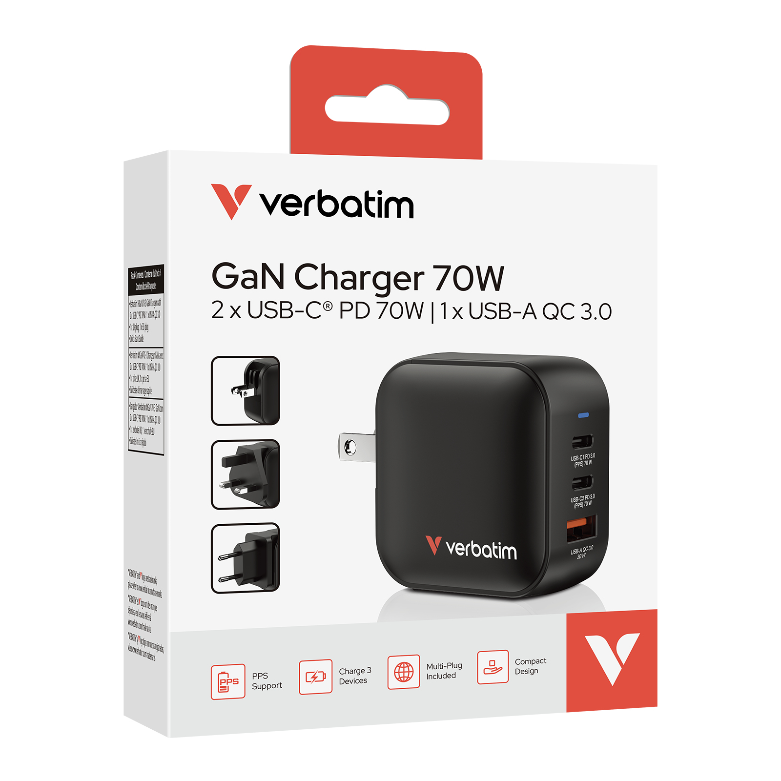 Verbatim Mini GaN Charger 70W – image 9