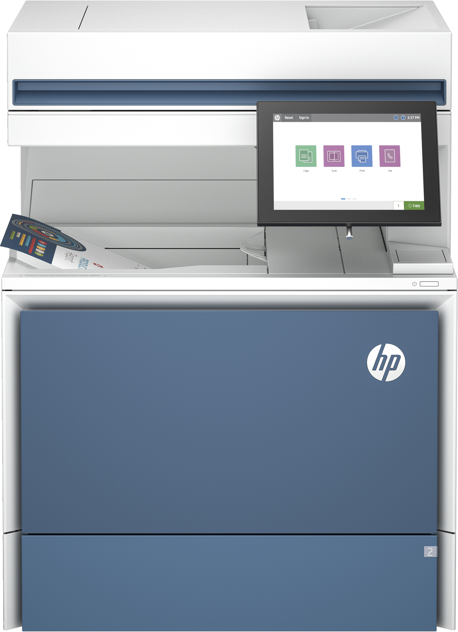 HP Color LaserJet Enterprise MFP 6800dn Printer – image 3