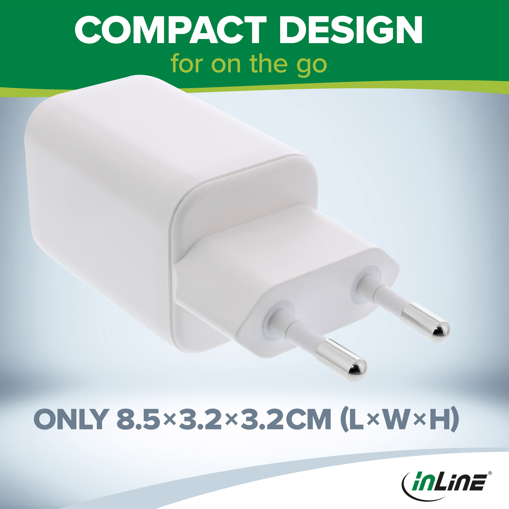 InLine USB power supply, charger USB-A + USB-C – image 9