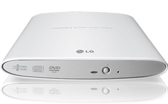 LG GP08NU6W optical disc drive White – image 1