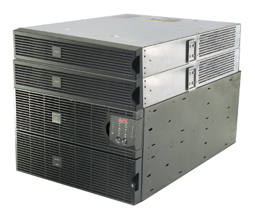 APC mart-UPS RT 10,000VA RM 208V w/ (2) 208V to 120V 2U Step-Down Transformer