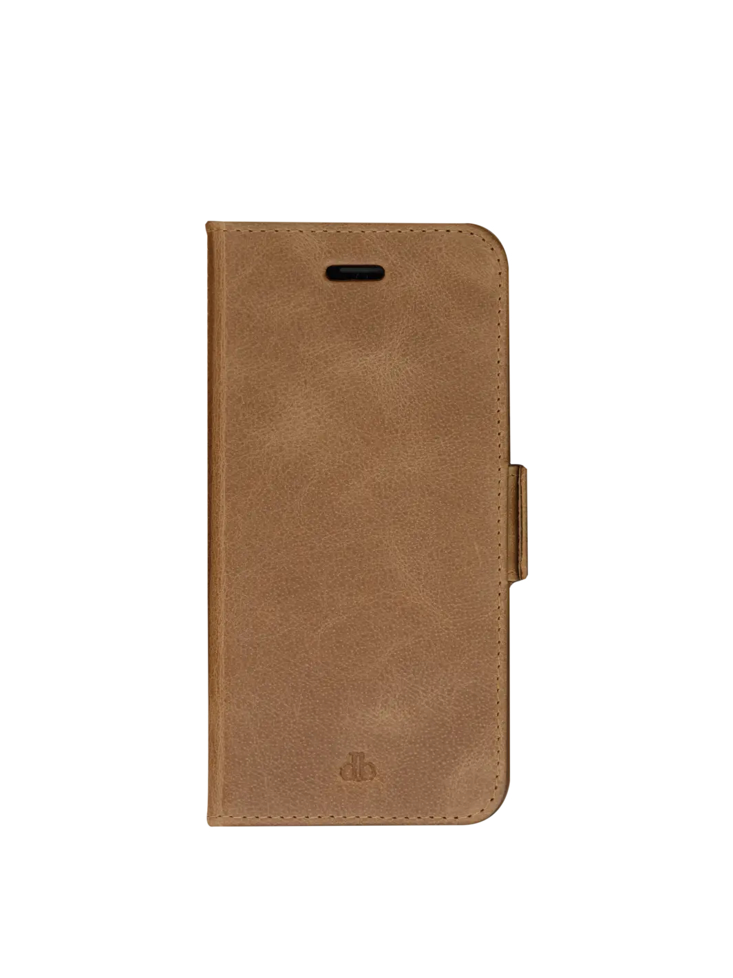 dbramante1928 Copenhagen - Flip cover for mobile phone - full-grain leather - tan - for Apple iPhone 7, 8, SE