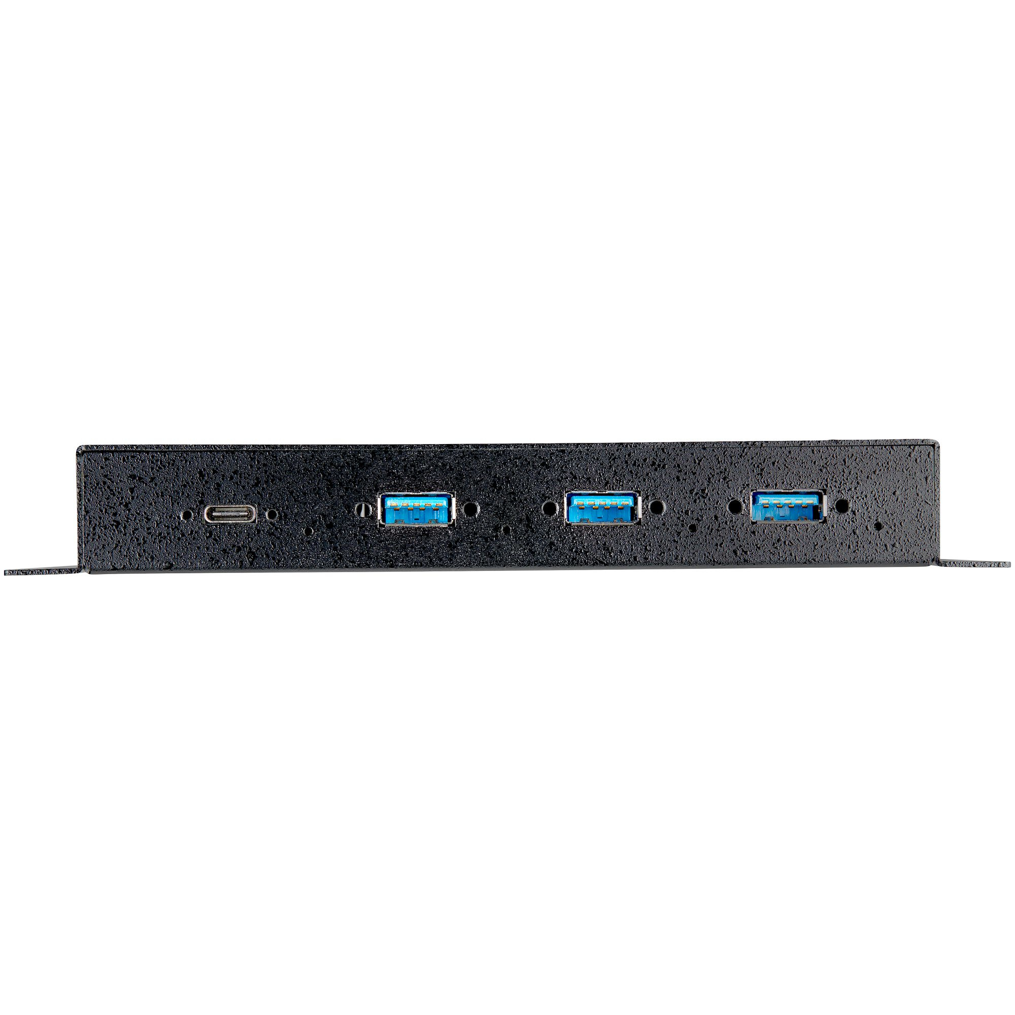 StarTech.com 4-Port USB C Hub 10Gbps - Metal Industrial USB Type-C Hub w/ 3xUSB-A & 1xUSB-C - ESD & Surge Protection - USB-C or USB-A Host - Self-Powered Mounta – image 2