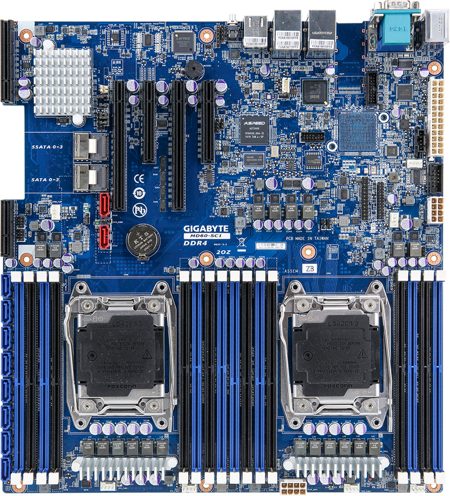 GIGABYTE MD60-SC1 Intel® C612 LGA 2011-v3 Extended ATX – image 2