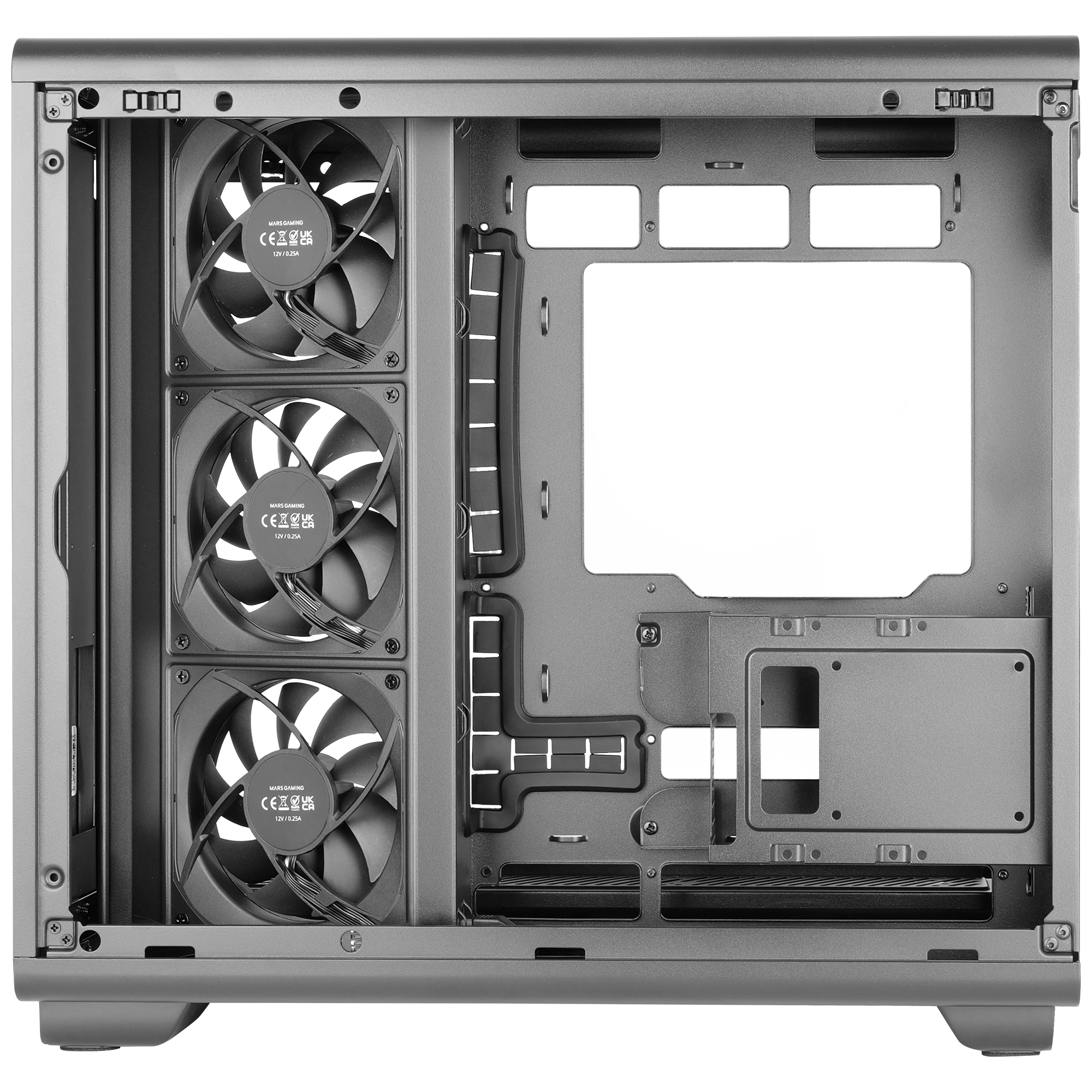 Mars Gaming MCREVMAX computer case Midi Tower Black image 11