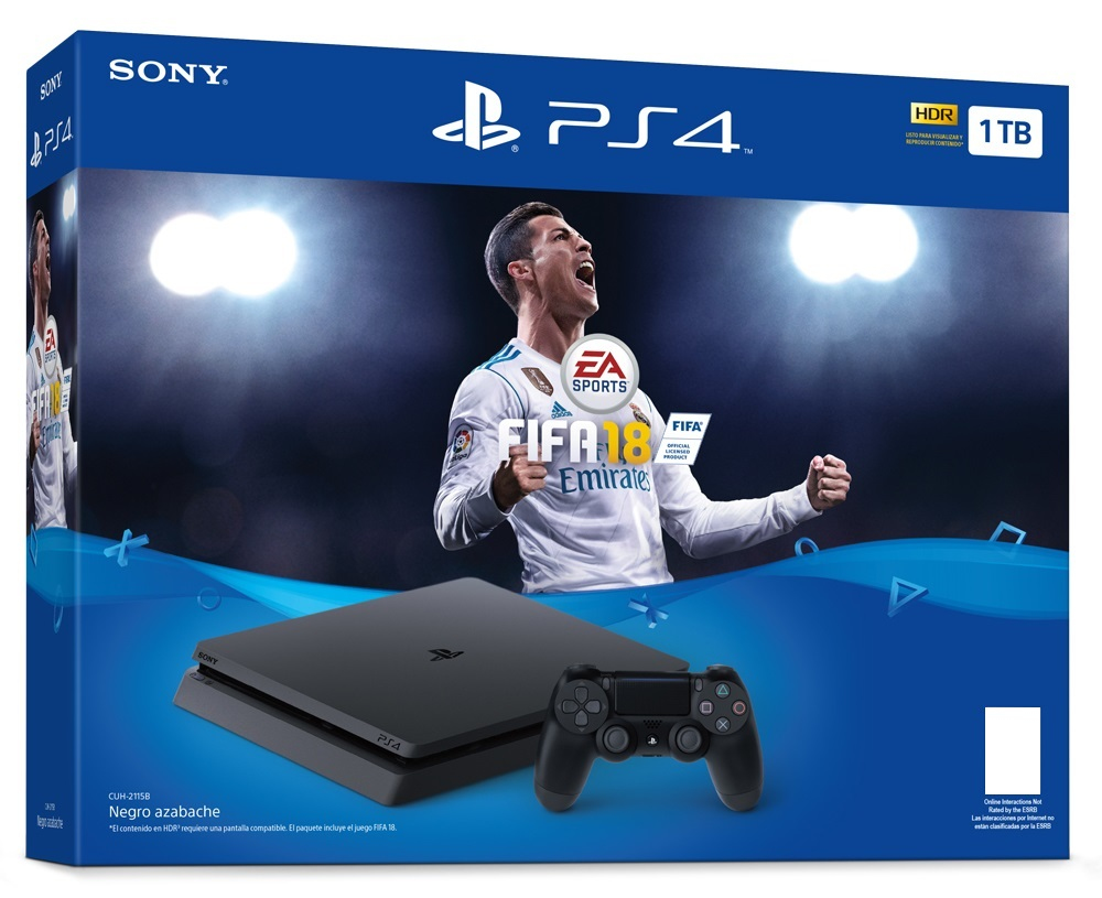 Sony Interactive Entertainment PlayStation 4 1TB Fifa 18 Ronaldo Edition – image 1