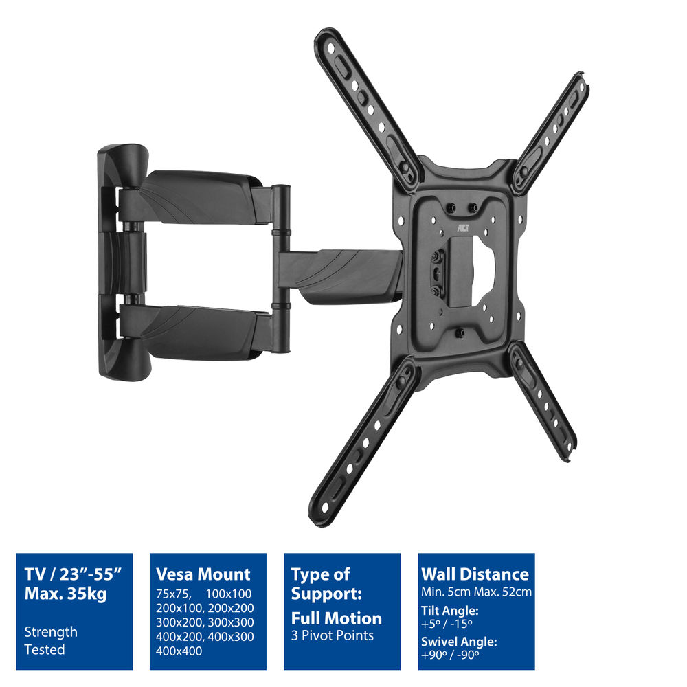 ACT Full Motion TV Wall Mount – image 2