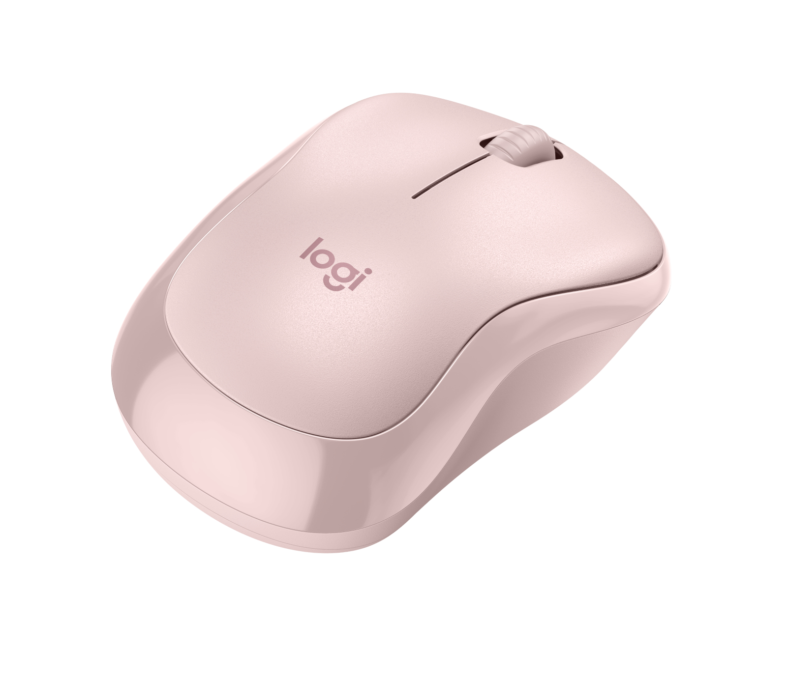 Mouse Logitech M240 - Inalámbrico - Bluetooth - Rosa - 910-007117