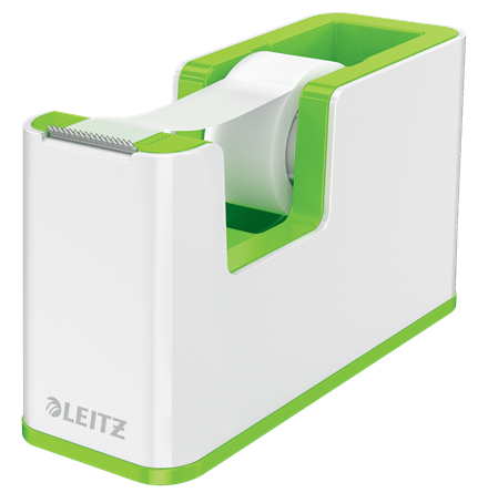 Leitz 53641054 Portarollo de cinta adhesiva Poliestireno (PS) Verde, Blanco