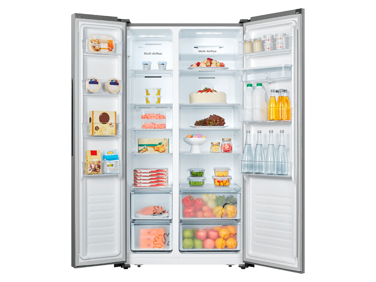 Hisense RS677N4WCD side-by-side refrigerator Freestanding – image 4
