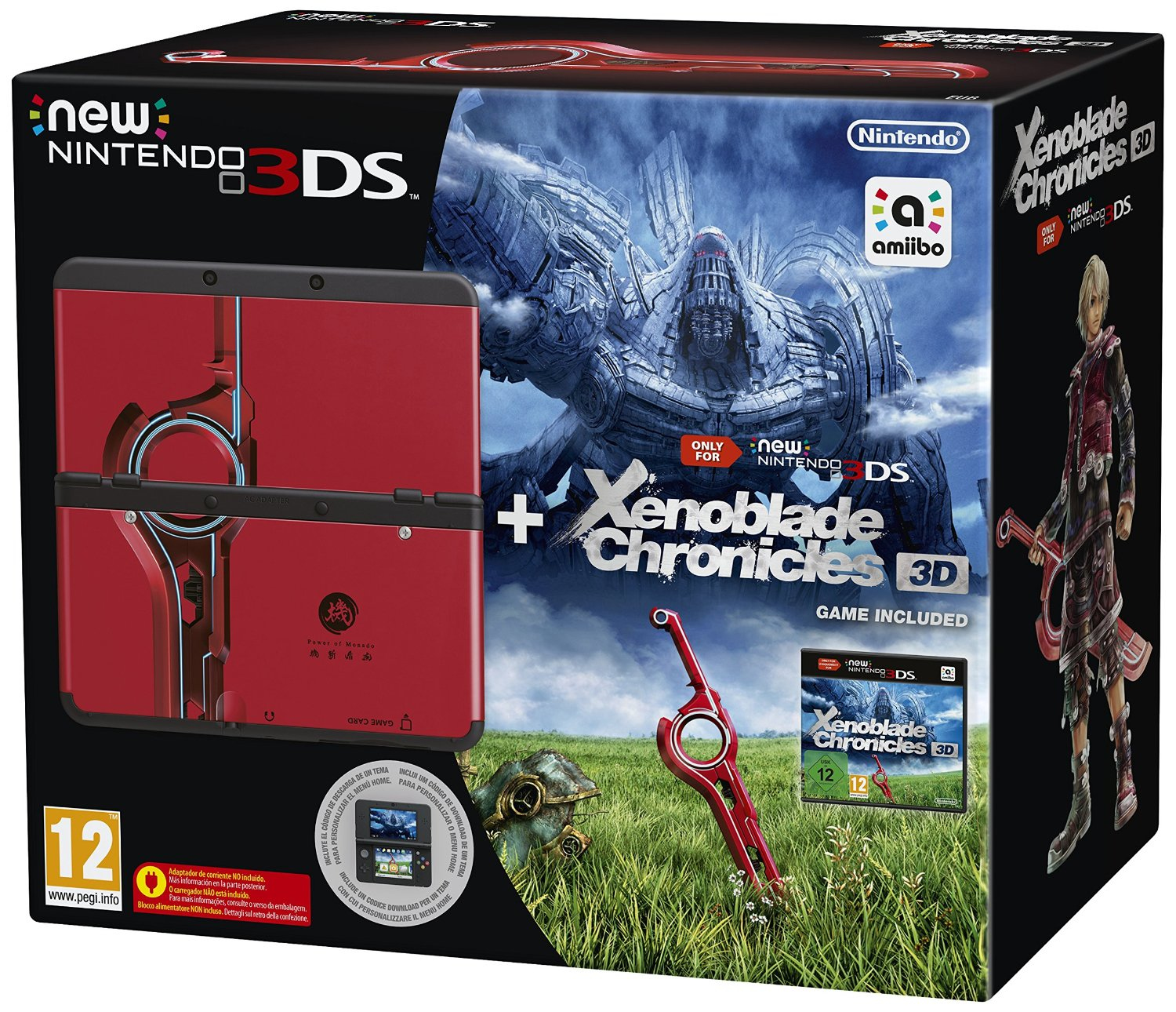 Nintendo New 3DS + Xenoblade Chronicles 3D Ltd Ed — vue 1 sur 3