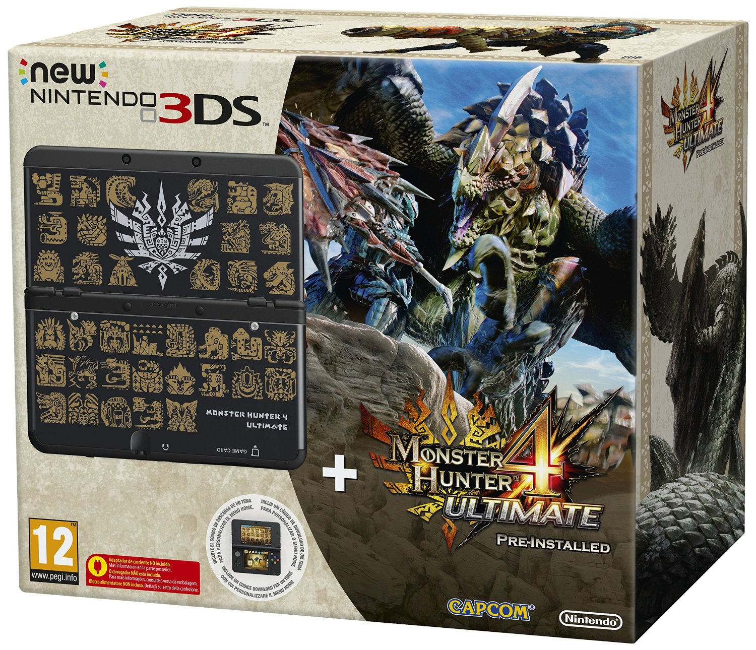 Nintendo New 3DS + Monster Hunter 4 Ultimate Ltd Ed — vue 1 sur 3