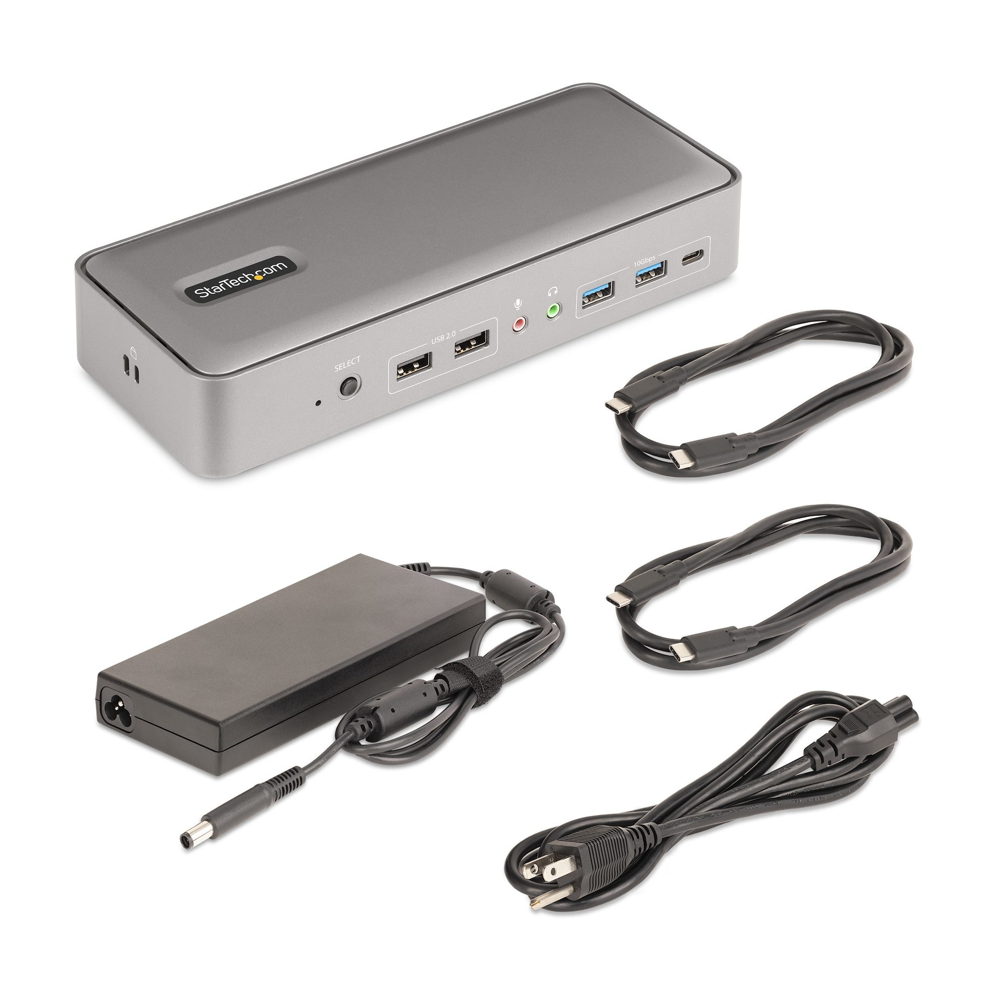 StarTech.com Dual-Laptop USB-C KVM Docking Station, Dual Monitor 4K – image 7
