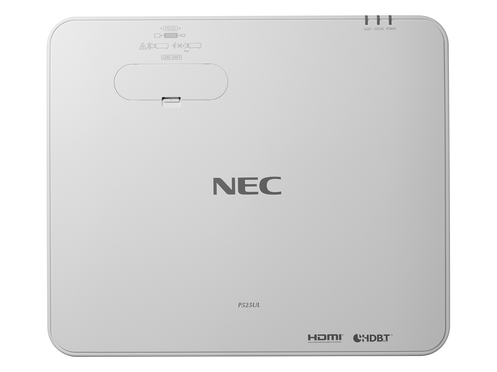 NEC P525UL Standard throw projector 5000 ANSI lumens 3LCD WUXGA (1920x1200) White – image 6