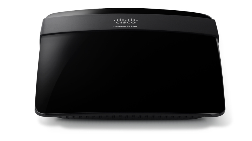 Linksys E1200 wireless router Fast Ethernet Black