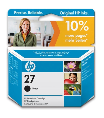 HP 27 Black Inkjet Cartridge