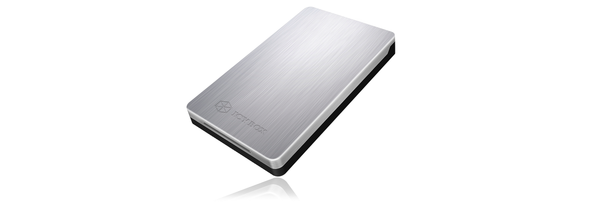 ICY BOX IB-234U3a HDD- / SSD kabinett Svart, Silver 2.5'