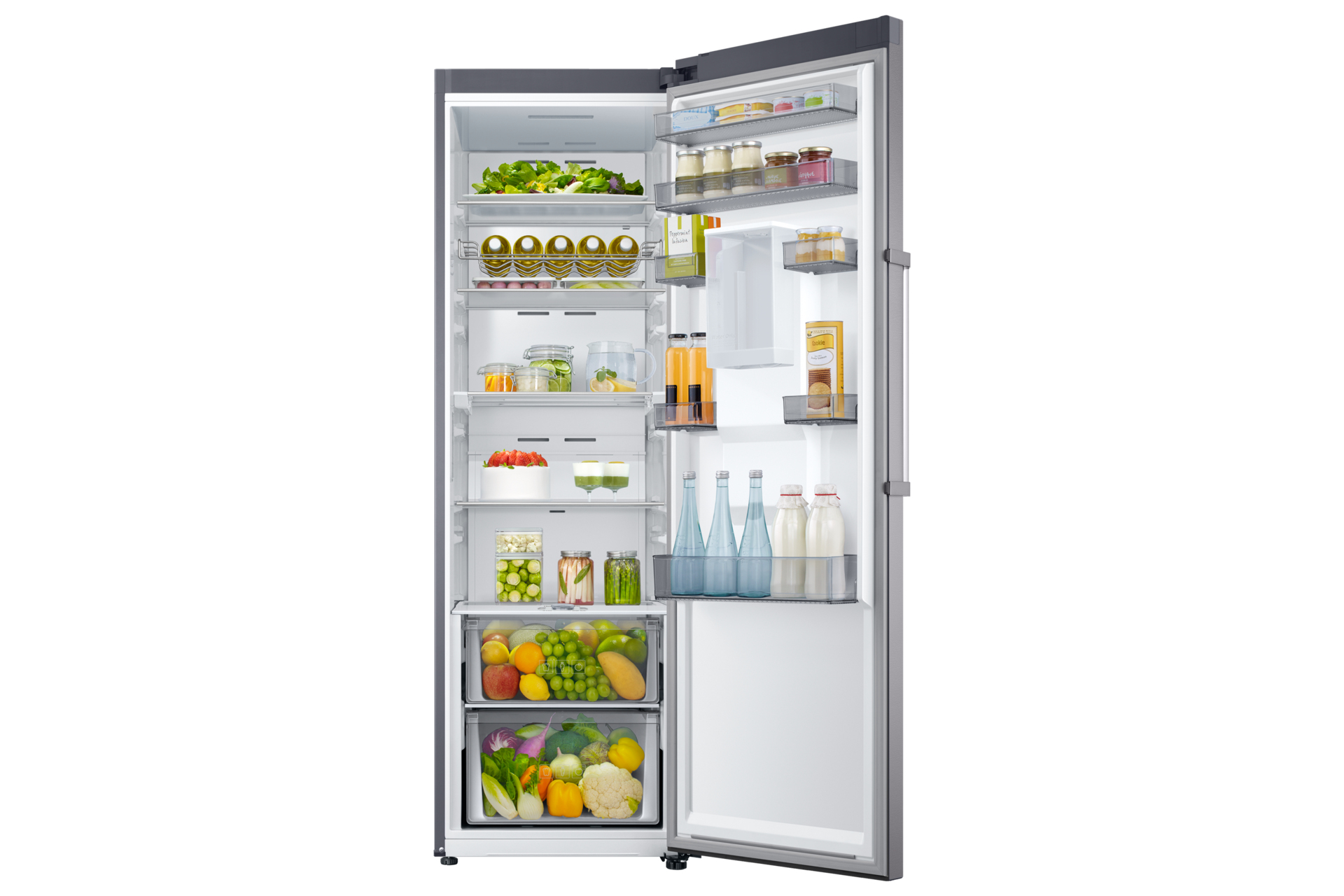 Samsung RR7000 RR39C7DJ5SA/EU Tall One Door Fridge with Non-Plumbed Water Dispenser - Silver – image 3