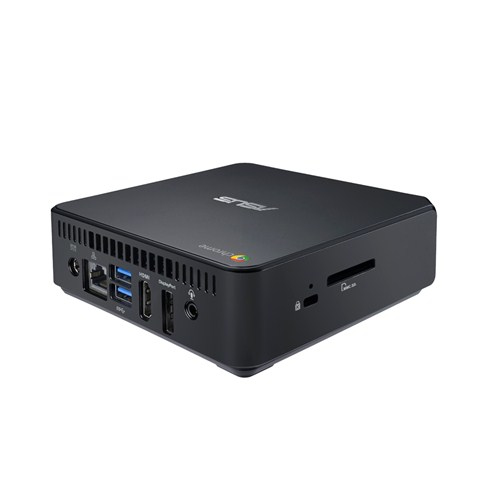 ASUS CHROMEBOX-M039U PC/workstation Intel® Celeron® 2955U 2 GB DDR3-SDRAM 16 GB SSD ChromeOS Mini PC Black image 1