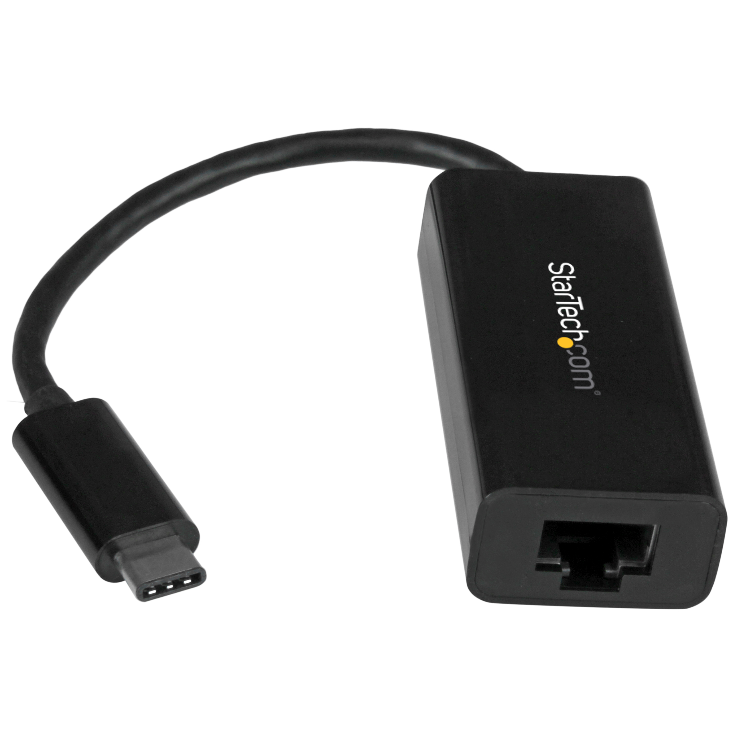 صورة محول شبكة StarTech.com US1GC30B USB-C إلى إيثرنت بسرعة 5 جيجابت - أسود