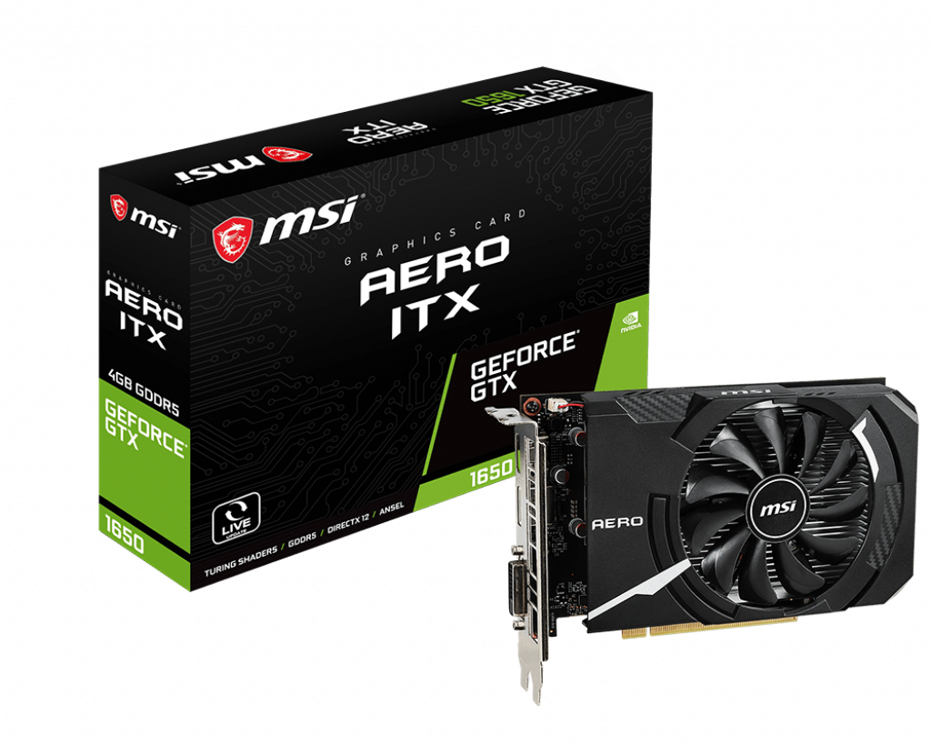MSI GeForce GTX 1650 AERO ITX 4G