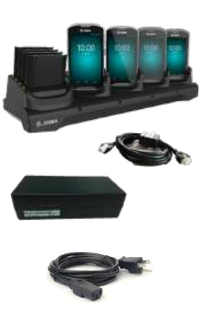 Zebra CRD5S-TC5X-BTRY-WM зарядное устройство для мобильных устройств Мобильный компьютер Черный Кабель переменного тока