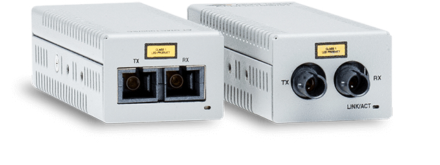 Allied Telesis AT-DMC100/LC-00 network media converter 100 Mbit/s 1310 nm Multi-mode Grey