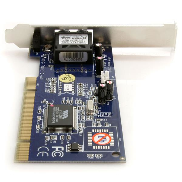 StarTech.com 100Mbps PCI Multi Mode ST Fiber Ethernet NIC Network Adapter 2km – image 4