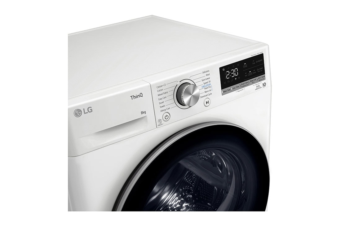LG RH80V9AV3N tumble dryer Freestanding Front-load – image 9