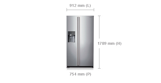 Samsung RS7567THCSP side-by-side refrigerator – image 2