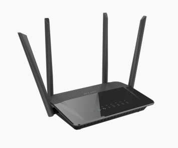 D-Link AC1200 Dual Band wireless router Gigabit Ethernet Dual-band (2.4 GHz / 5 GHz) Black
