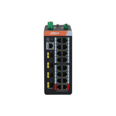 Dahua Technology PoE DH-PFS4420-16GT-DP-V2 network switch Managed L2 Gigabit Ethernet (10/100/1000) Power over Ethernet (PoE) – image 2