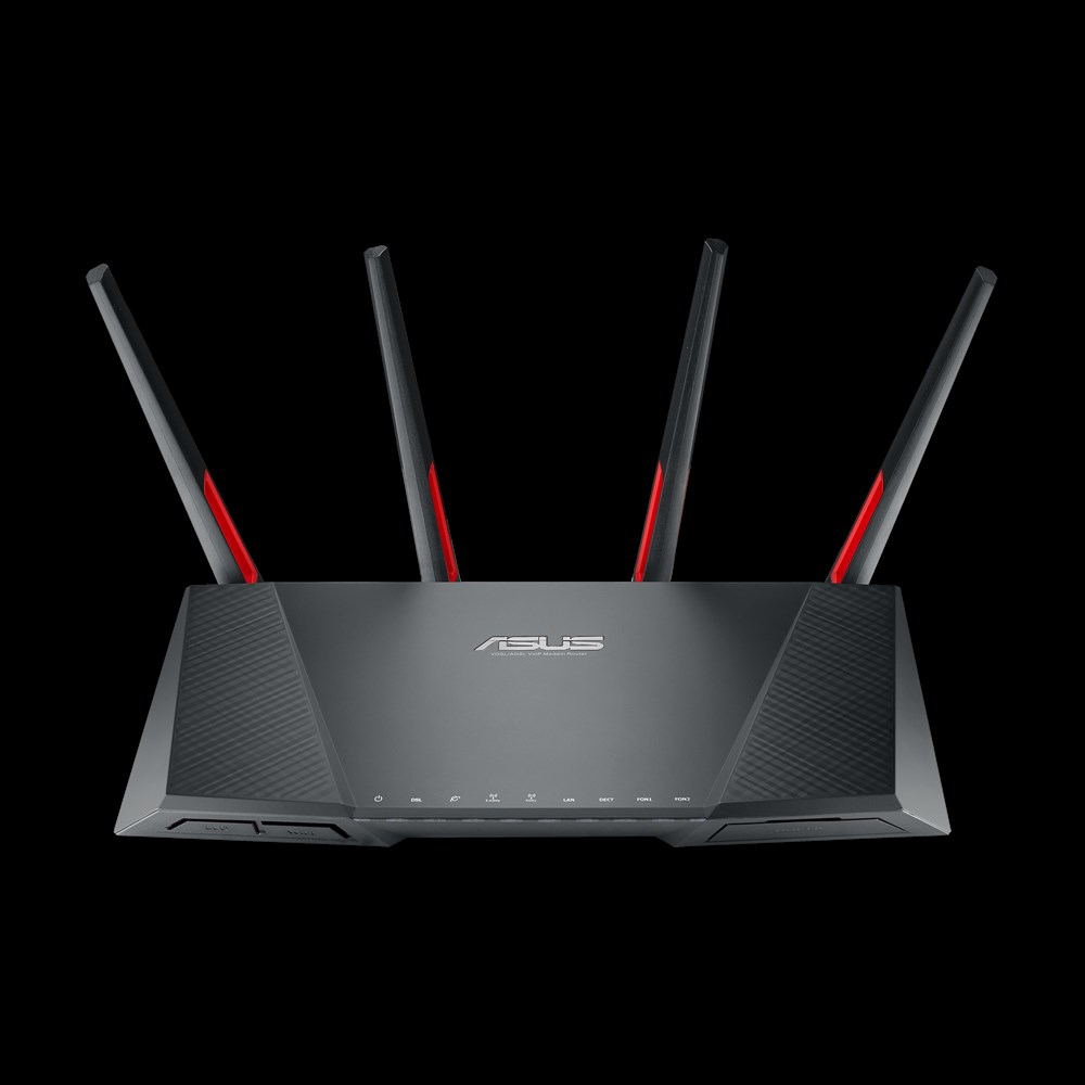 ASUS DSL-AC68VG wireless router Gigabit Ethernet Dual-band (2.4 GHz – image 3