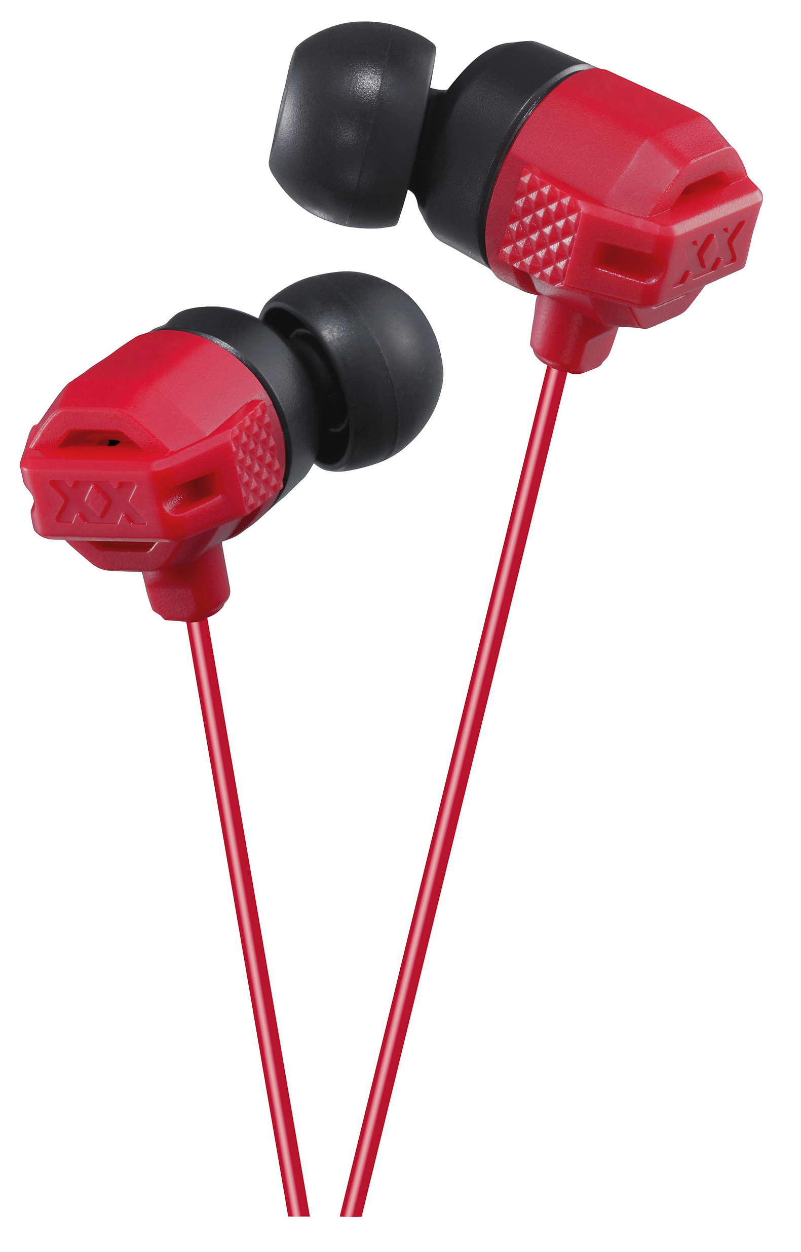 JVC HA-FX102 Headphones Wired In-ear Red image 1