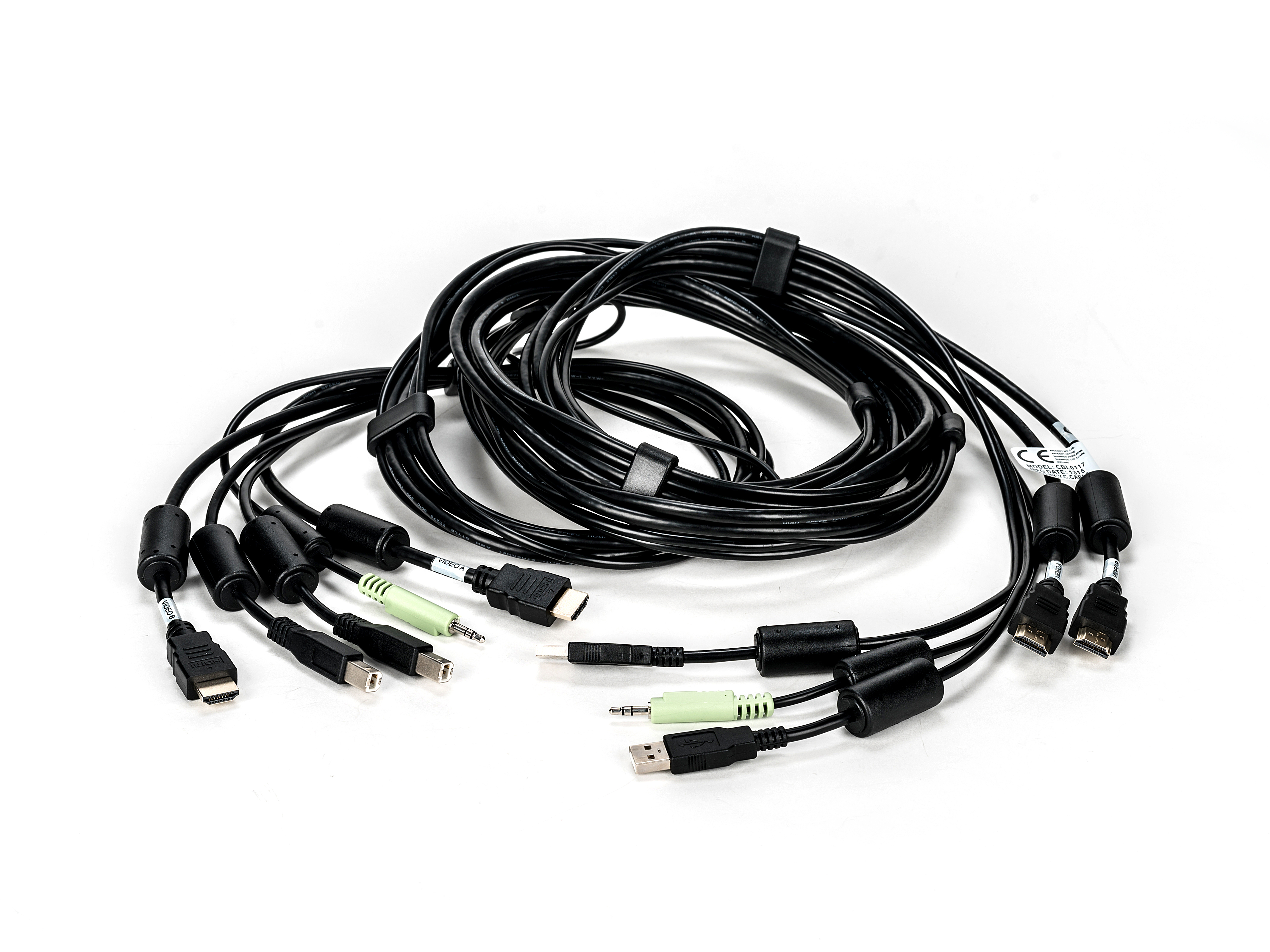 Vertiv Avocent CBL0117 KVM cable 3 m. Cable length: 3 m, Keyboard port type: USB, Mouse port type: USB