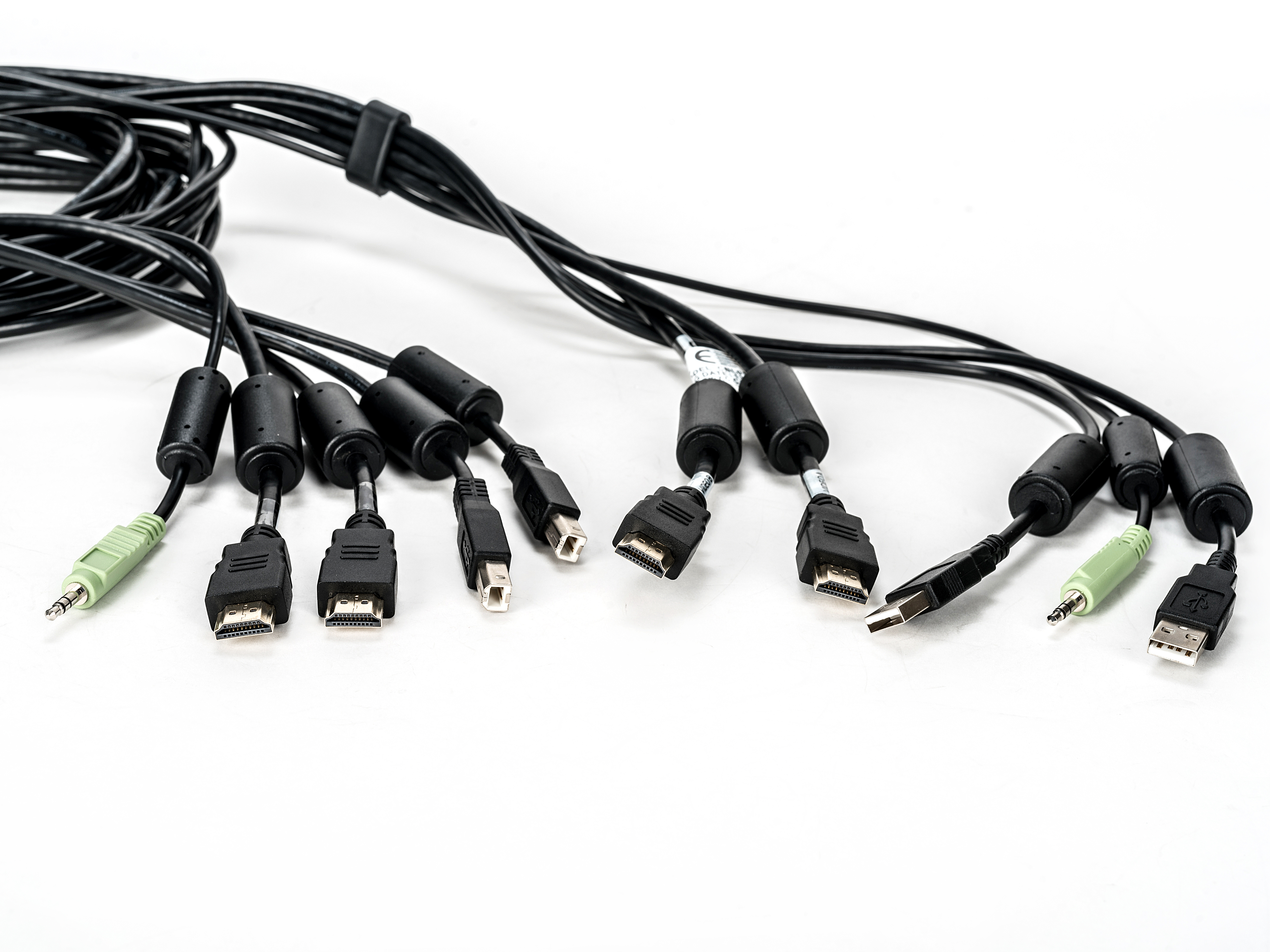 Vertiv Avocent CBL0117 KVM cable 3 m. Cable length: 3 m, Keyboard port type: USB, Mouse port type: USB