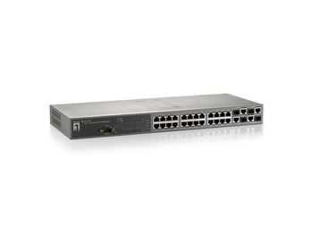 LevelOne 24 GE + 4 GE Combo SFP L2 Managed Switch – image 2