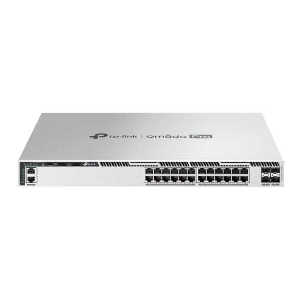 OMADA PRO 24-PORT 1G POE SWITCH 24X1G POE+ 4X10G SFP+ STACKABLE