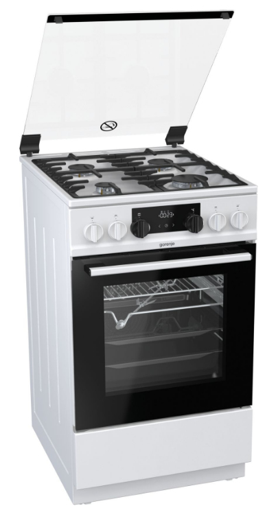 Gorenje K5352WF cooker Freestanding cooker Electric Gas White – image 4