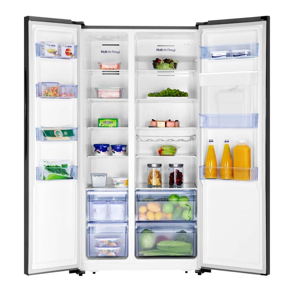 Hisense H670SMIB-WD side-by-side refrigerator Freestanding – image 4