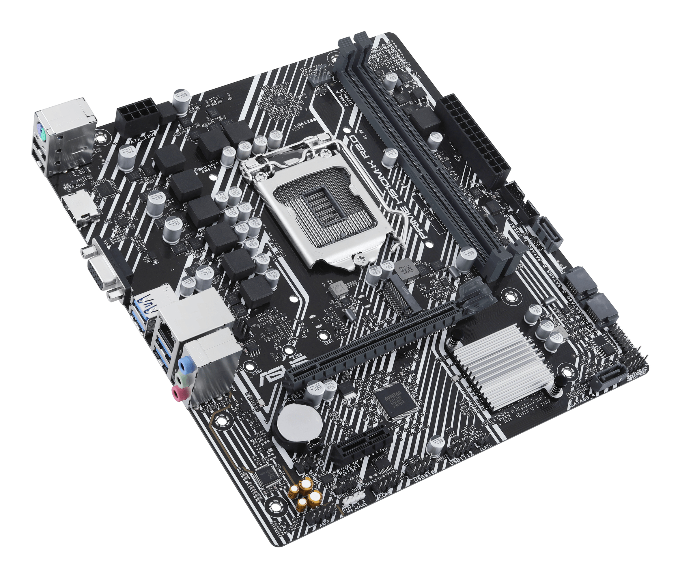 Tarjeta Madre ASUS PRIME H510M-K R2.0 - Socket 1200 - 2x DDR4 - 2133/2933/3200(OC)MHz - HDMI - VGA - USB 2.0/3.2 - Micro ATX - PRIME H510M-K R2.0 Tarjeta Madre ASUS PRIME H510M-K R2.0 - Socket 1200 - 2x DDR4 - 2133/2933/3200(OC)MHz - HDMI - VGA - USB 2.0/3.2 - Micro ATX - PRIME H510M-K R2.0